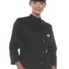 Ladies Chef Jacket Larissa KARLOWSKY - black