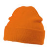 Knitted Cap James & Nicholson - orange