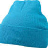 Knitted Cap James & Nicholson - aqua