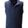 Mens Promo Softshell Vest James & Nicholson - navy navy