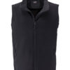 Ladies Promo Softshell Vest  James & Nicholson - black black