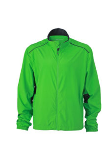 Mens Performance Jacket James & Nicholson - green iron grey