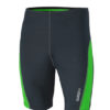 Mens Running Short Tights James & Nicholson - iron grey green