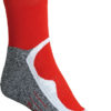Sport Socks Short James & Nicholson - red